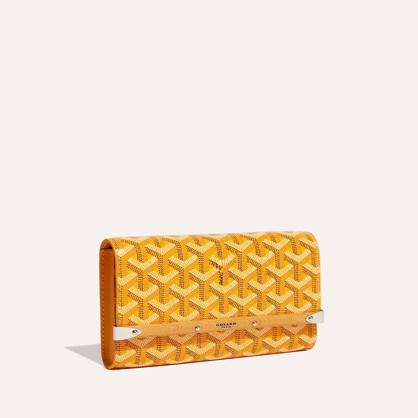 Goyard Monte-Carlo Mini Case Yellow - Image 1